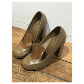 Chloé CHLOE Tacchi T.EU 36.5 Pelle Cammello