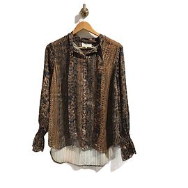 Autre Marque OTHER Tops T.International XL Synthetic Brown