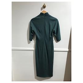 Gucci-GUCCI Dresses T.International S Wool-Green