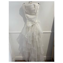 Autre Marque Robe RAISA VANESSA T.FR 38 Synthétique Blanc