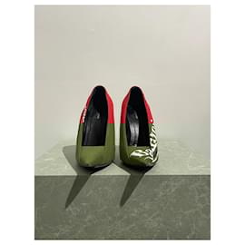 Balenciaga-BALENCIAGA Heels T.EU 40 Cloth-Red