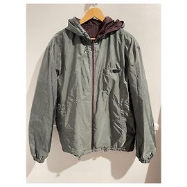 PRADA Jackets T.International L Synthetic Grey