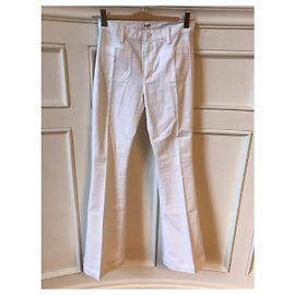 HUDSON Jeans T.FR 38 Baumwolle Weiß