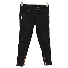 Jeans BALMAIN T.FR 38 Algodón Negro