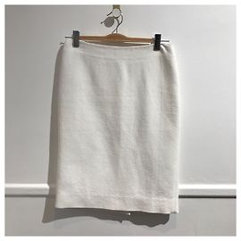 Jupes MARNI T.FR 36 Polyester Blanc