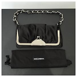 Dolce & Gabbana-DOLCE & GABBANA Handbags T.  Cloth-Black