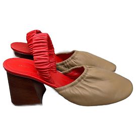 Céline Saltos CELINE T.EU 40 Couro Bege