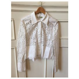 BALENCIAGA Tops T.International M Algodón Blanco
