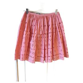 Saias MOSCHINO T.FR 36 Algodão Rosa