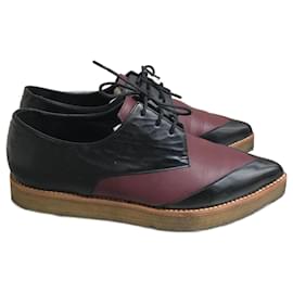PIERRE HARDY Stringate T.EU 39 Pelle Nero