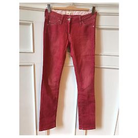 ISABEL MARANT ETOILE Jeans T.FR 36 Algodón Roja