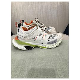Balenciaga-BALENCIAGA Trainers T.EU 37 Polyester-White