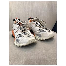 Balenciaga-BALENCIAGA Trainers T.EU 37 Polyester-White