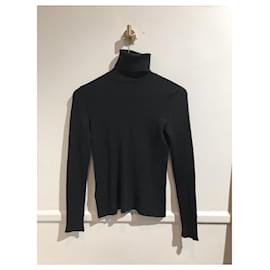 PRADA Strickwaren T.IT 36 Kaschmir Schwarz