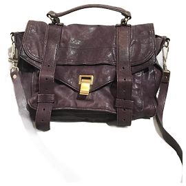 PROENZA SCHOULER Bolsas T. Couro Roxo