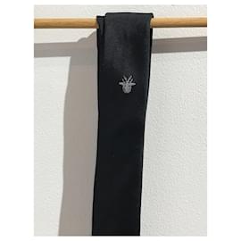 Dior-DIOR Ties T.  Silk-Black