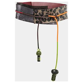 Louis Vuitton-LOUIS VUITTON Belts T.International S Leather-Brown