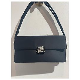 FENDI Handbags T.  Cloth Black