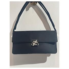 Fendi-Sacs à main FENDI T. Tissu-Noir
