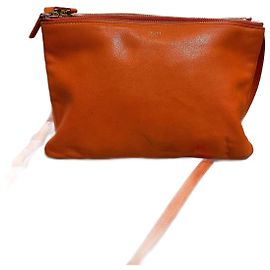 Céline Sacs à main CELINE T. Cuir Orange