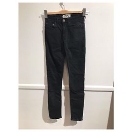 ACNE STUDIOS Jeans T.FR 34 Cotton Black