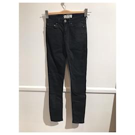 ACNE STUDIOS Jeans T.FR 34 Algodón Negro