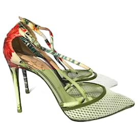 Christian Louboutin-CHRISTIAN LOUBOUTIN Heels T.EU 37.5 Leather-Multiple colors