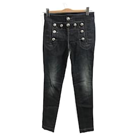 Gucci-GUCCI Jeans T.FR 36 Cotton-Blue