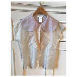 Chloé CHLOE Tops T.Internacional M Seda Branco