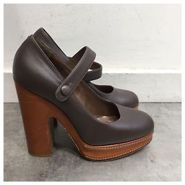 MARNI Tacchi T.EU 36 Pelle Marrone