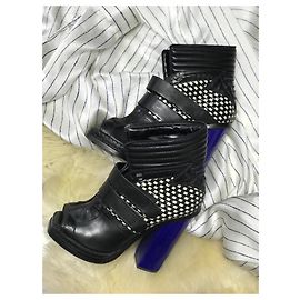 PROENZA SCHOULER Ankle boots T.EU 38 Leather Black