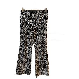 GIAMBATTISTA VALLI Pantaloni T.FR 38 Cotone Nero