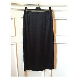 DOLCE & GABBANA Gonne T.FR 36 Seta Nero