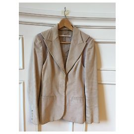 Stella Mc Cartney STELLA MCCARTNEY Jacken T.International S Samt Beige