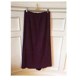MARC JACOBS Skirts T.International S Wool Purple