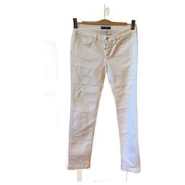 Dolce & Gabbana-DOLCE & GABBANA Jeans T.FR 36 Cotton-White