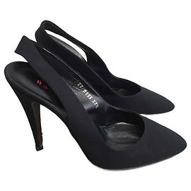 WALTER STEIGER Heels T.EU 37.5 Cloth Black