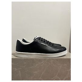 Baskets CHANEL T.EU 43 Cuir Noir