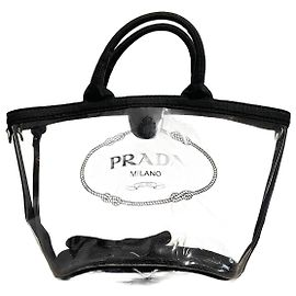 Bolsos PRADA T. Plástico Negro