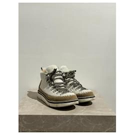 Autre Marque-FRACAP Ankle boots T.EU 39.5 Leather-Beige