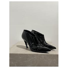 Balenciaga-BALENCIAGA Ankle boots T.EU 38 Patent leather-Black