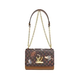 Louis Vuitton-Louis Vuitton Monogram Twist Shoulder Bag-Brown