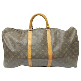 Louis Vuitton-Louis Vuitton Keepall 55-Brown