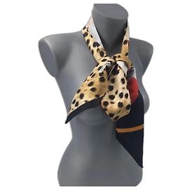 Choker de seda Burberry Multicor