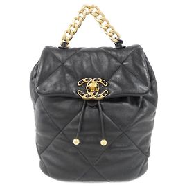 Chanel 19 Line AS4223 Backpack Black