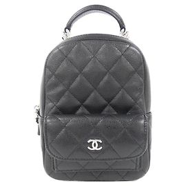 Chanel Timeless Classic Line AP3753 Backpack Black