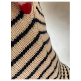 Chanel-Knitwear-Cream,Navy blue