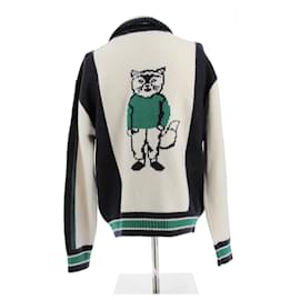 Autre Marque-NON SIGNE / UNSIGNED Jackets T.International L Wool-White