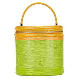 Louis Vuitton-Louis Vuitton Epi Cannes Handbag M48039-Yellow