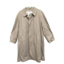 Burberry Beige Gabardine Waterproof Coat Beige